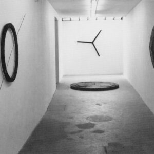 Bert Haffke, Ausstellungsansicht Galerie Gruppe Grün Bremen, 1988