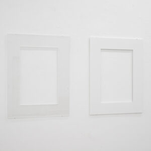 Bert Haffke, ohne Titel I, 2024 und ohne Titel II, 2024